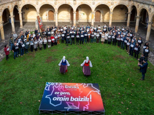 'Ez gero, orain baizik' ekitaldian, euskarari “Pizkunde berri bat emateko unea” dela aldarrikatu du AEKk