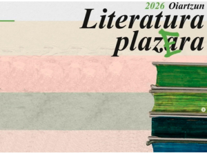 Ostiraletik aurrera, literatura plazara aterako dute Oiartzunen