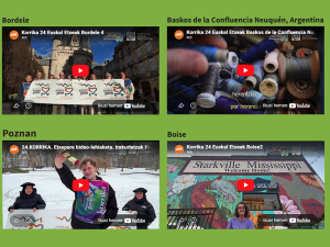 Adriana Bracciale eta Mario Felipe Cancino, 24. Korrikaren Etxepare bideo-lehiaketaren irabazleak