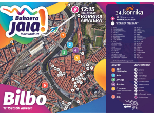Jai erraldoi batekin amaituko da 24. Korrika Bilbon