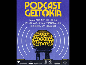 Tabakalera, podcasten geltoki