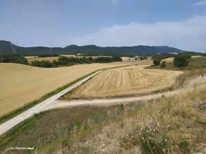 Cantoblancoko zentral eolikoa jartzeko aukeratutako mendiak